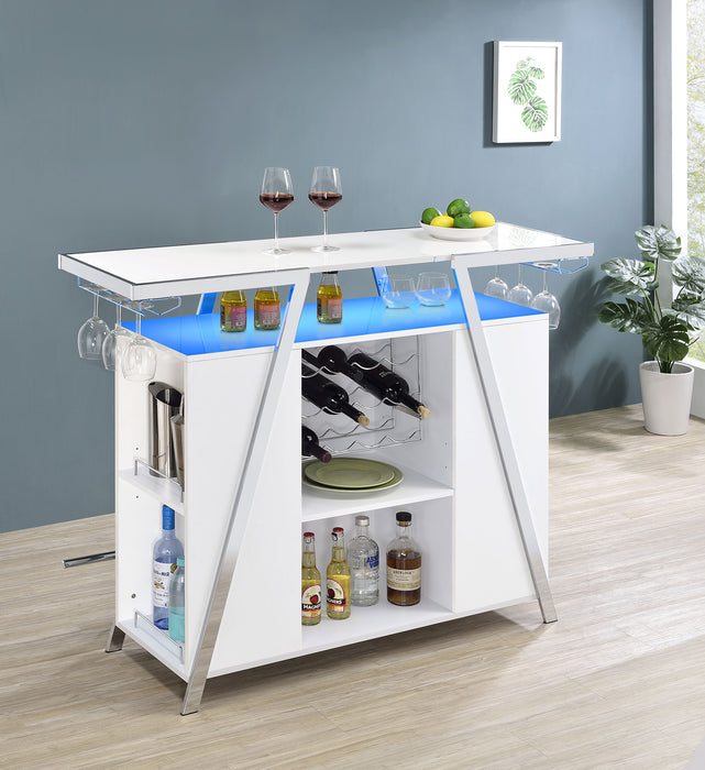 Araceli Home Bar with LED Lighting