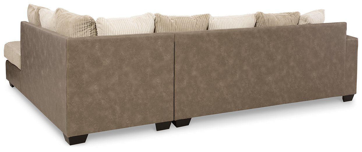 Keskin 2-Piece Sectional with Chaise