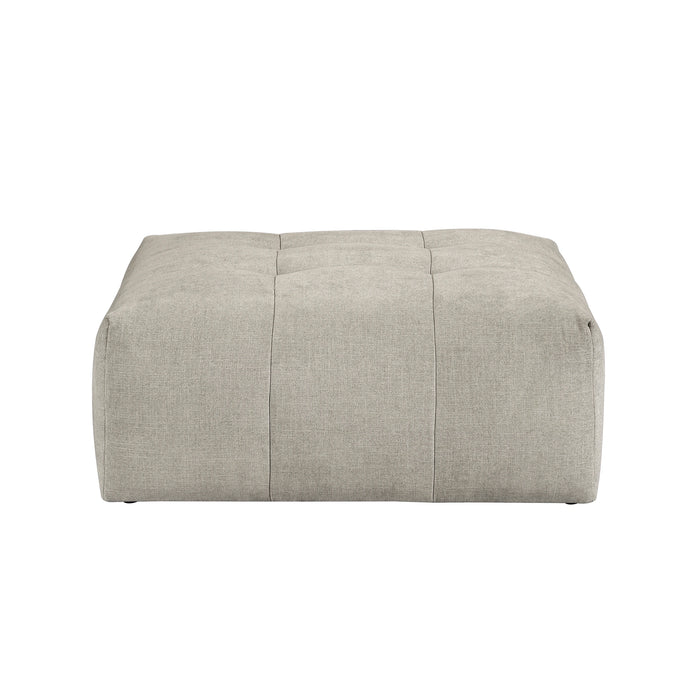 Tidal Ottoman with caster