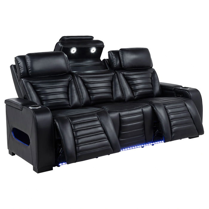 Zuma Dual Power Reclining Sofa Set