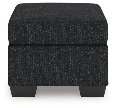 Jasmine Peaks Ottoman