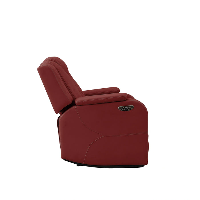 Radiant Pw D. Recln Loveseat W/ Console