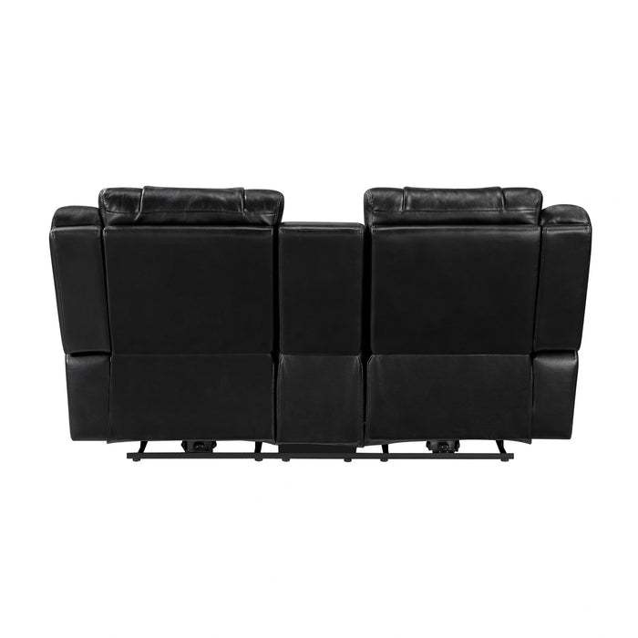 Huron Power Double Reclining Love Seat With Center Console
