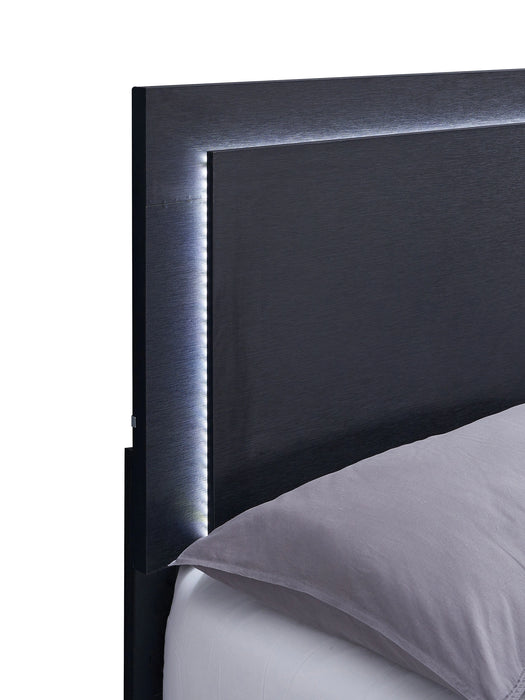 Marceline Panel Bed with LED Lighting