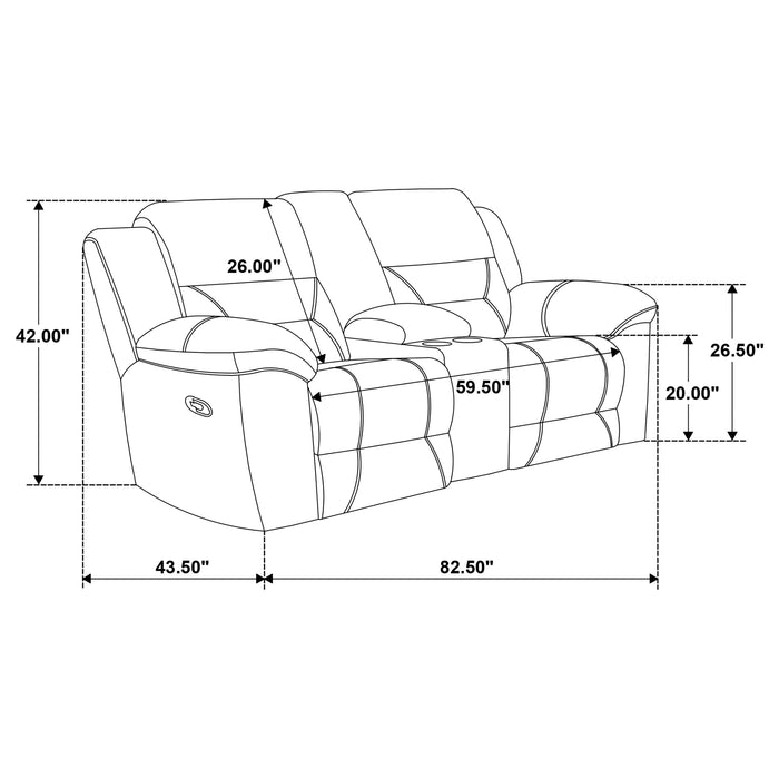 Gilson Reclining Sofa Set