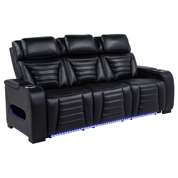 Zuma Dual Power Reclining Sofa Set