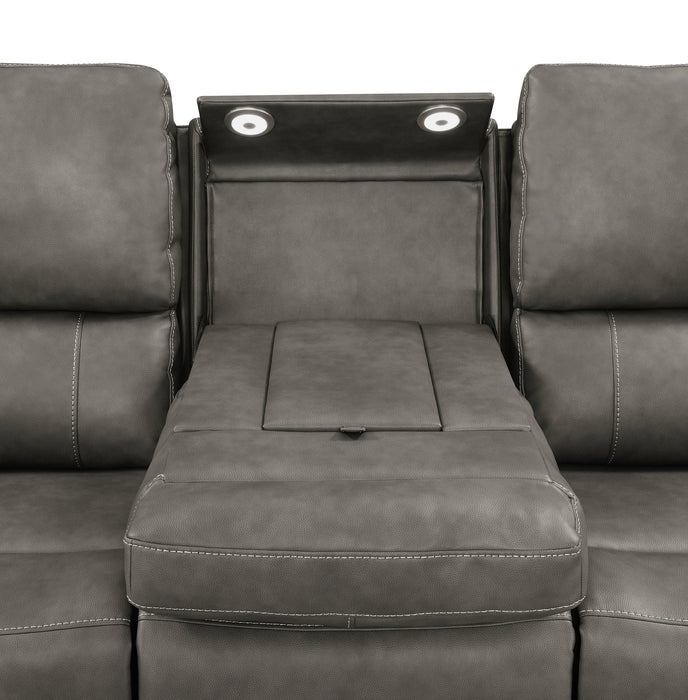 Brickston Triple Power Reclining Sofa Set