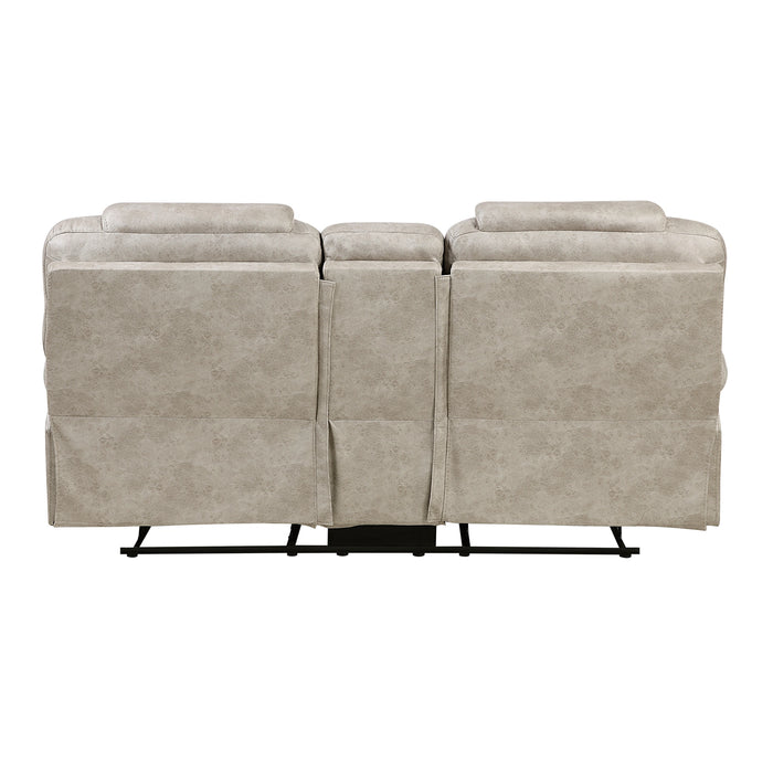 Gainesville Double Reclining Love Seat With Center Console
