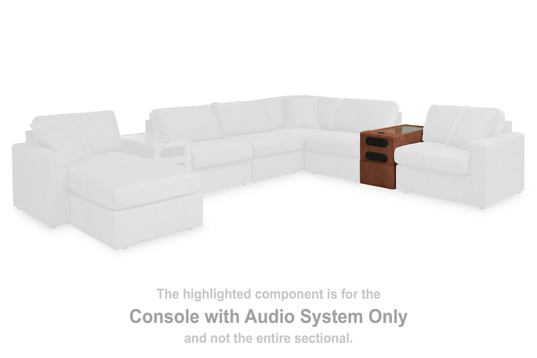 Modmax Sectional Loveseat with Audio System