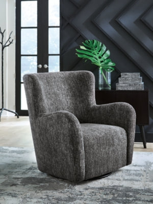 Rowenburg Swivel Glider Accent Chair