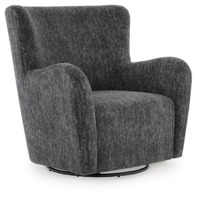 Rowenburg Swivel Glider Accent Chair