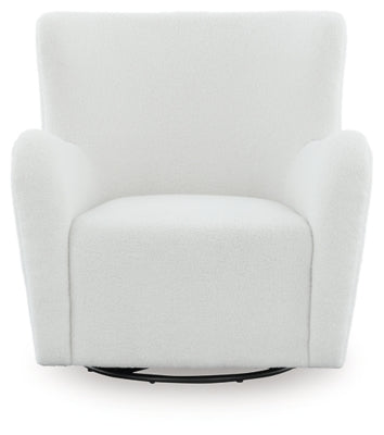 Rowenburg Swivel Glider Accent Chair