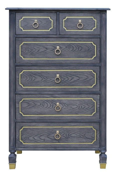 tobacco finish furniture Oak Solid wood Industrial Style Kitchen 1pc Bench Dining Room U-shaped Legs Two-Tone Design - Bed Bath & Beyond this console table is designed to withstand daily use while maintaining its beauty and functionality. Acme Furniture House Marchese 6-Drawer