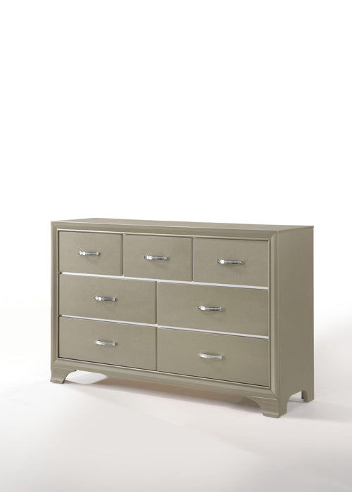 Acme Furniture Carine Champagne Dresser Acme Furniture Carine Champagne Dresser