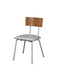 Jurgen PU & Silver Side Chair image