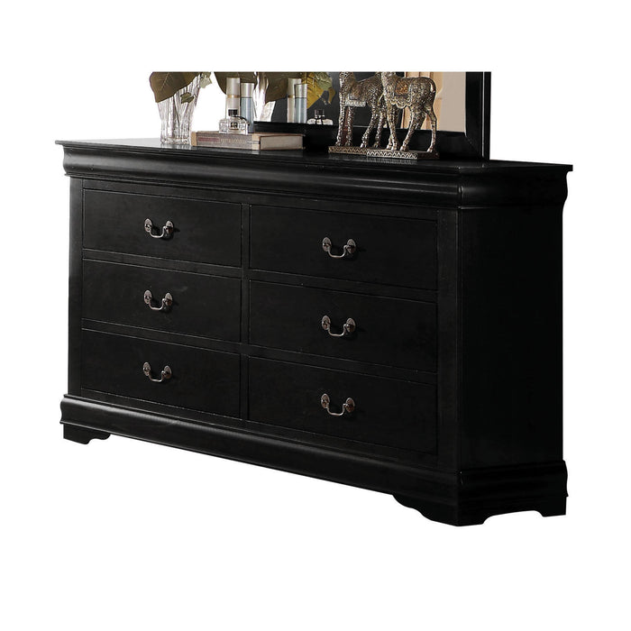 Acme Louis Philippe Black Dresser Acme Louis Philippe Black Dresser