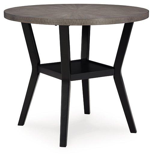 Corloda Counter Height Dining Table and 4 Barstools (Set of 5)