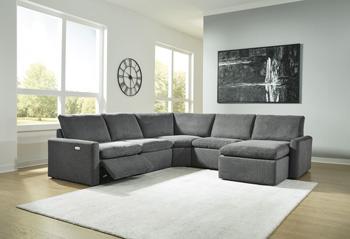 Hartsdale Power Reclining Sectional with Chaise