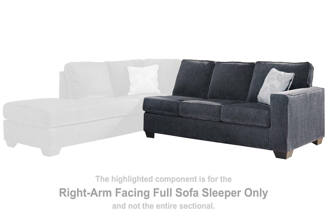 Altari 2-Piece Sleeper Sectional with Chaise