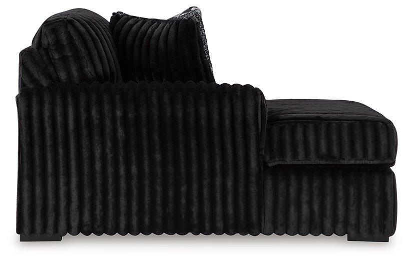 Midnight-Madness Sectional Sofa with Chaise