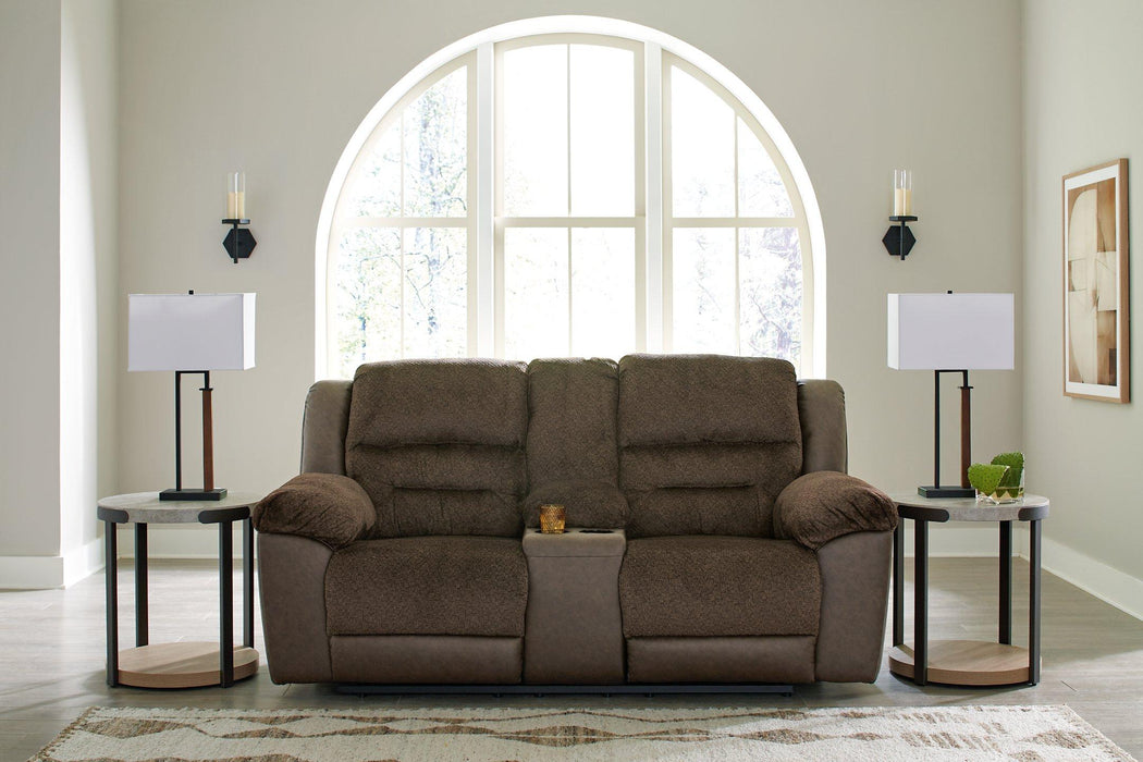 Dorman Reclining Loveseat with Console