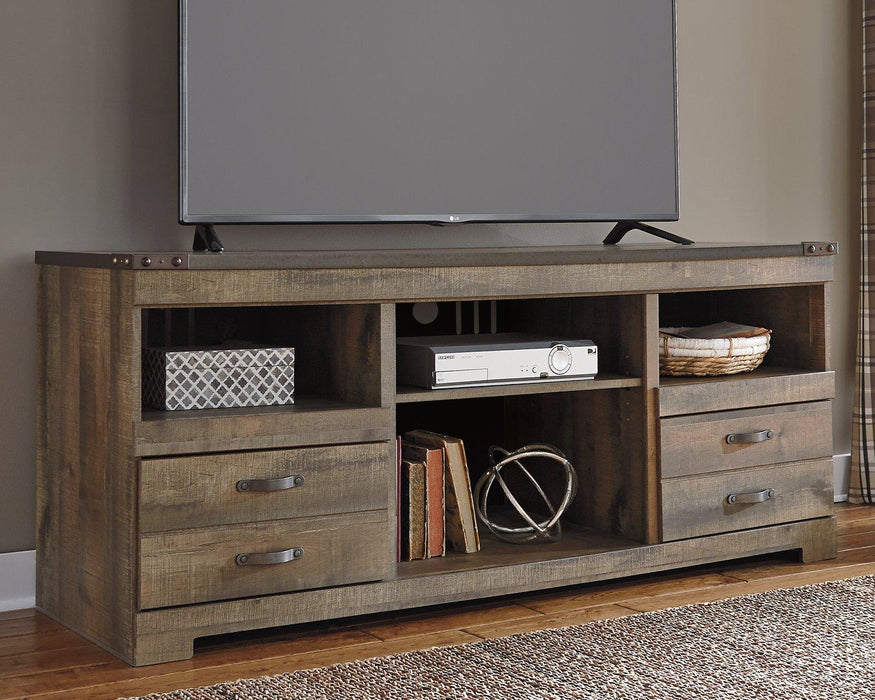 Trinell 4-Piece Entertainment Center with Electric Fireplace