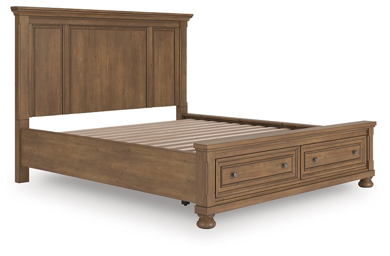 Feddinger Panel Storage Bed