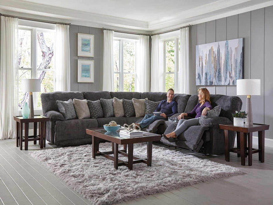 Catnapper Furniture Burbank Lay Flat Right Side Facing  Recliner