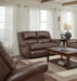 Catnapper Pickett Rocking Reclining Loveseat in Walnut 3132-2 image