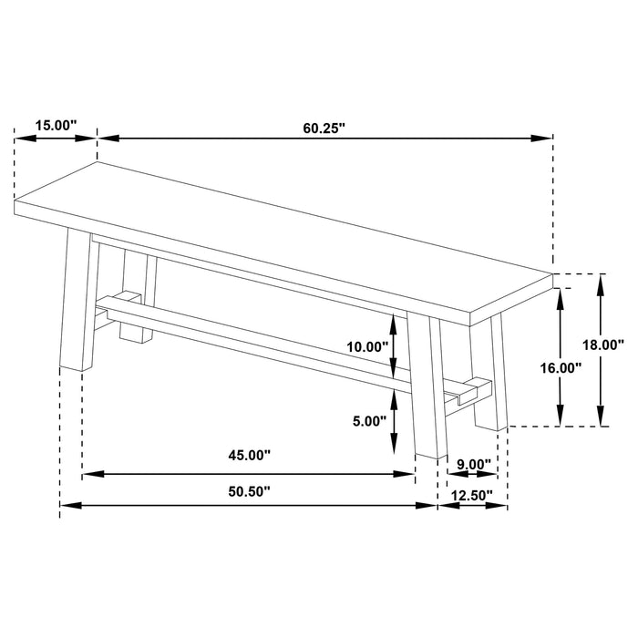 Middleton Dining Bench