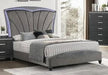 Crown Mark Frampton Queen Platform Bed in Grey B4790-Q image