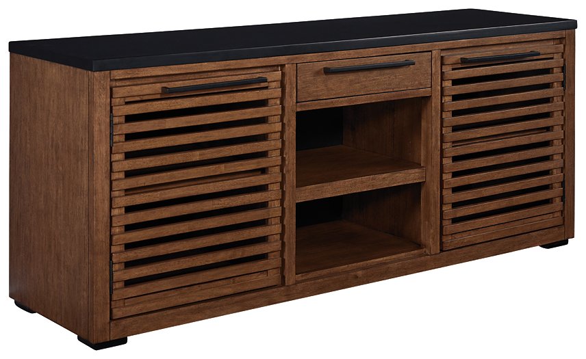 Kallari Credenza with Desk Return