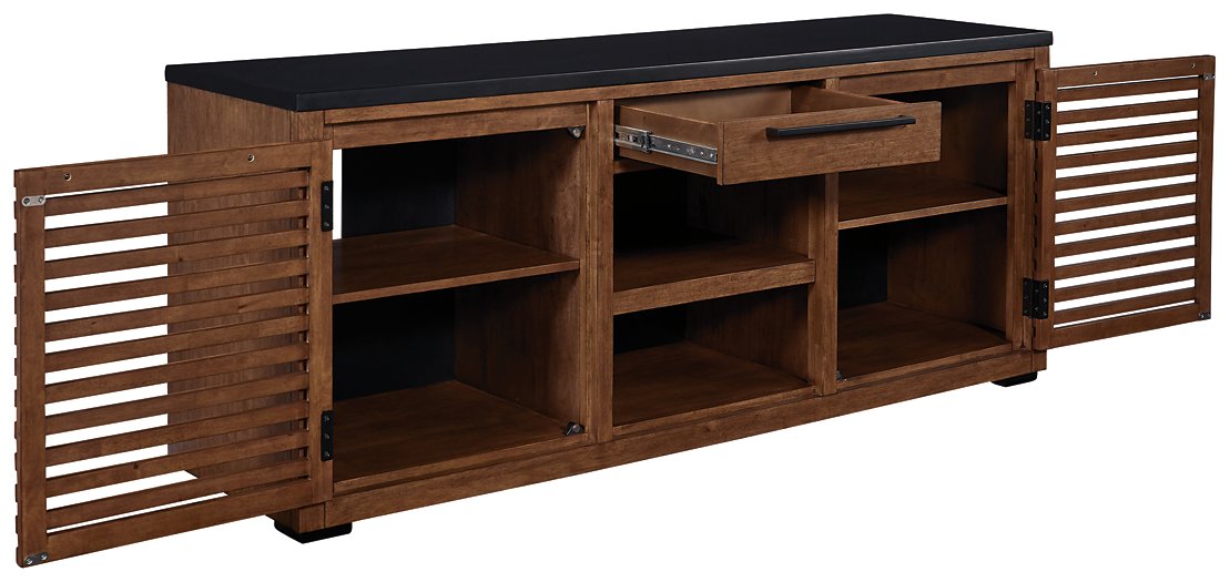 Kallari Credenza with Desk Return