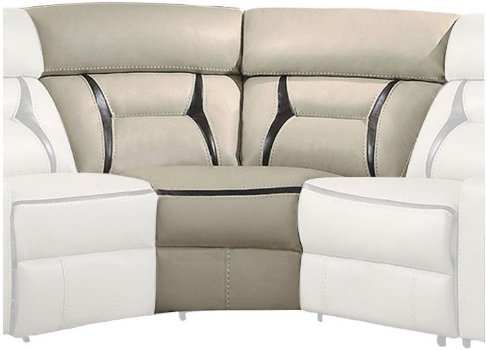 Amite 7pc Sectional Sofa in Beige
