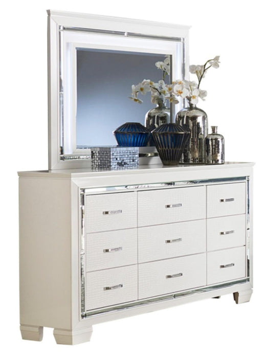 Homelegance Allura Mirror in White 1916W-6