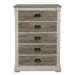 Homelegance Arcadia Chest in White & Weathered Gray 1677-9 image