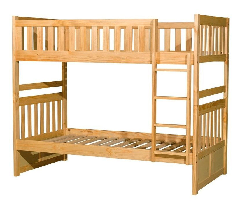 Homelegance Bartly Twin/Twin Bunk Bed in Natural B2043-1*