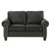 Homelegance Furniture Cornelia Loveseat in Dark Gray 8216DG-2 image