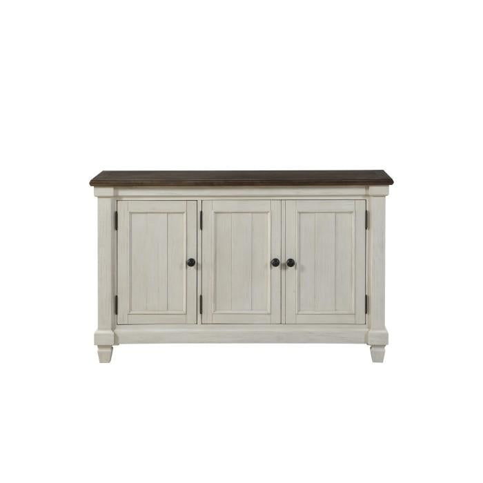 Homelegance Granby Server in White & Brown 5627NW-40 image