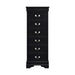 Homelegance Mayville 6 Drawer Lingerie Chest in Black 2147BK-12 image