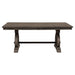 Homelegance Toulon Dining Table in Dark Pewter 5438-96* image