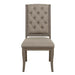 Homelegance Vermillion Side Chair in Gray (Set of 2) image