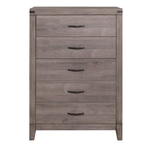 Homelegance Woodrow 5 Drawer Chest in Gray 2042-9 image