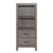 Homelegance Woodrow Pier/Tower Nightstand in Gray 2042NB-10 image