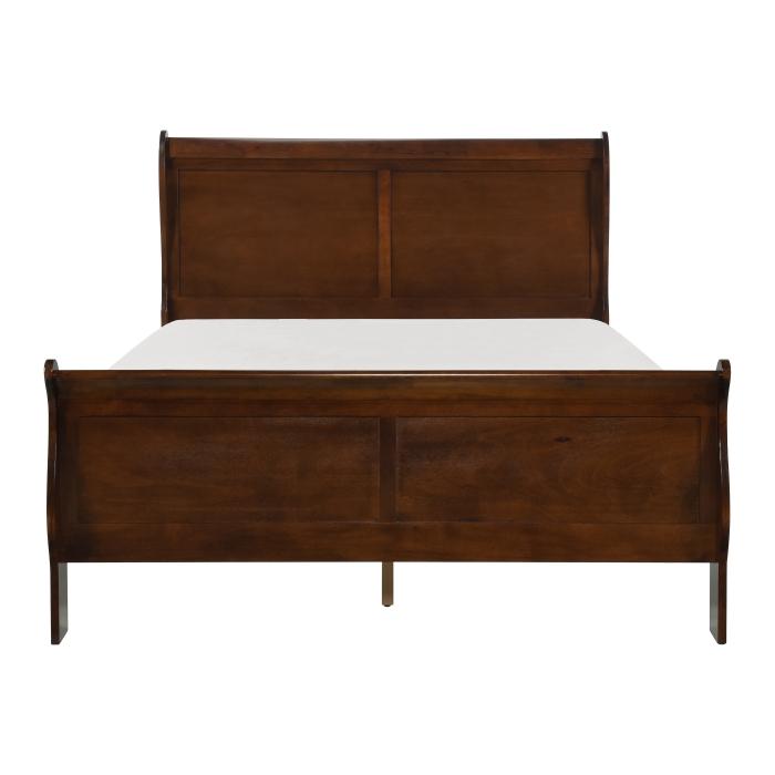 Homelegance Mayville Full Sleigh Bed in Brown Cherry 2147F-1 image