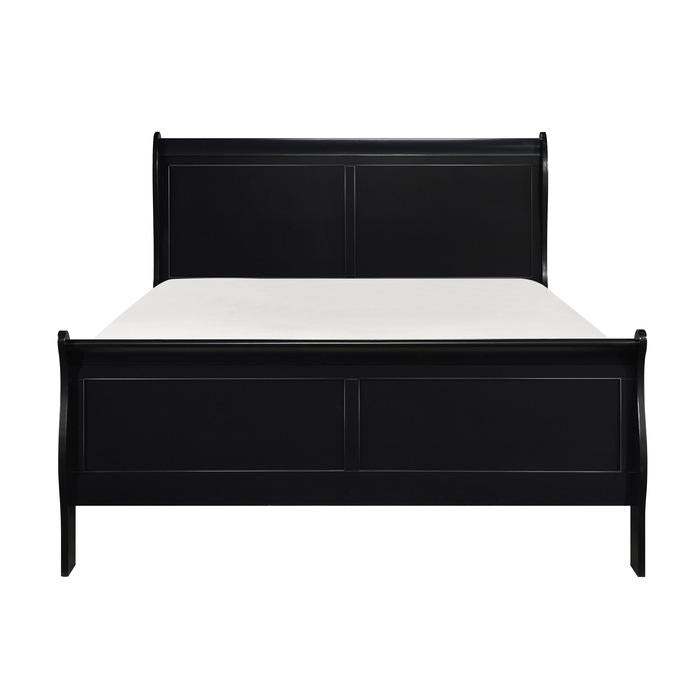 Homelegance Mayville Queen Sleigh Bed in Black 2147BK-1 image