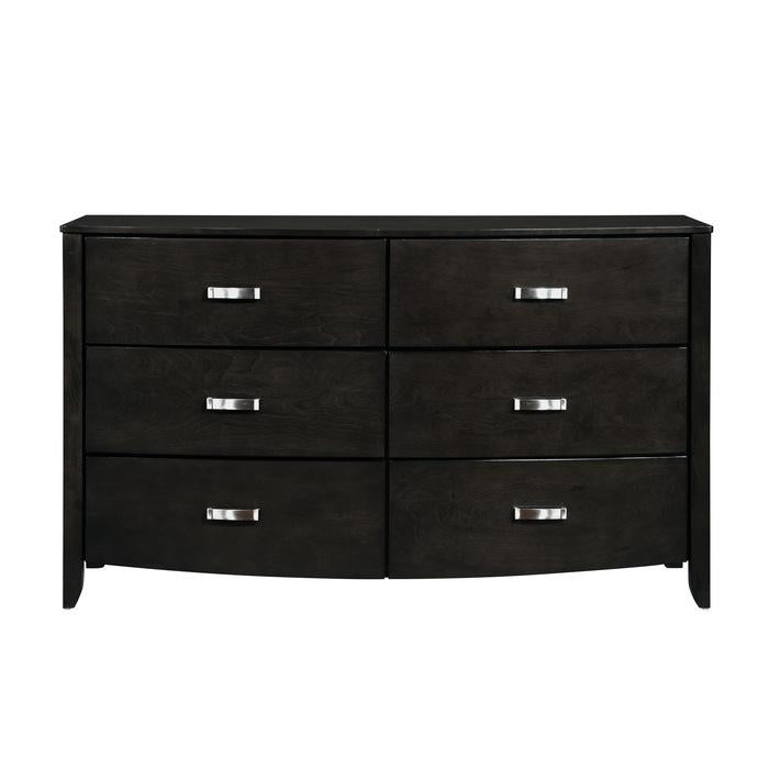 Homelegance Lyric 6 Drawer Dresser in Brownish Gray 1737NGY-5 image