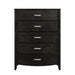 Homelegance Lyric 5 Drawer Chest in Brownish Gray 1737NGY-9 image