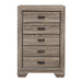 Homelegance Beechnut 5 Drawer Chest in Natural 1904-9 image