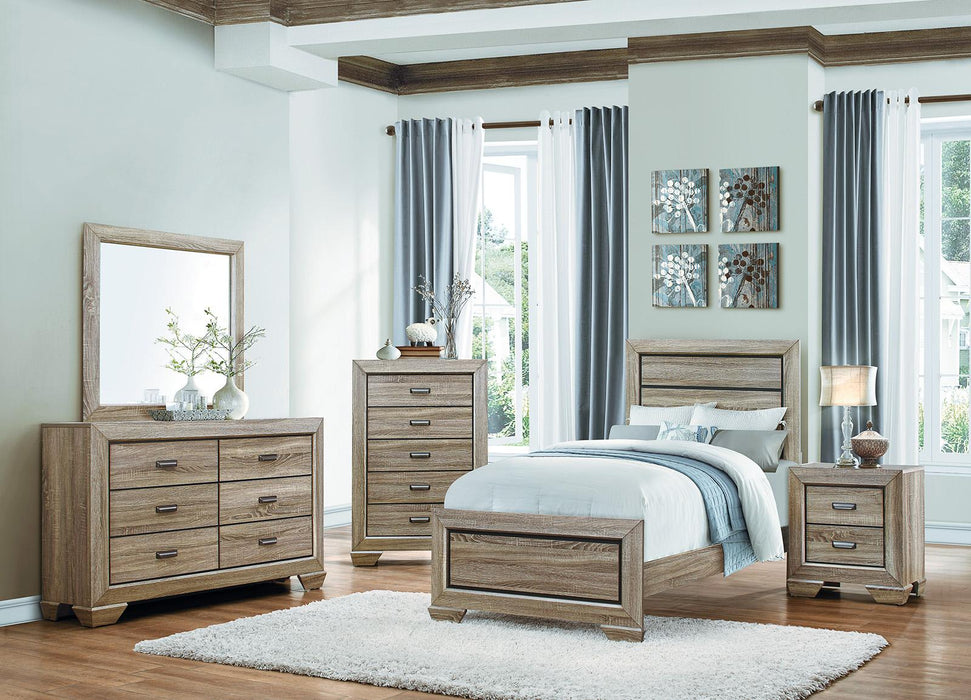 Homelegance Beechnut Twin Bed in Natural 1904T-1